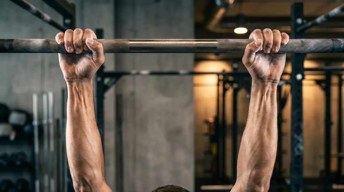 Heavy compound resistance training and dead hang for preventing sarcopenia and building bone density.